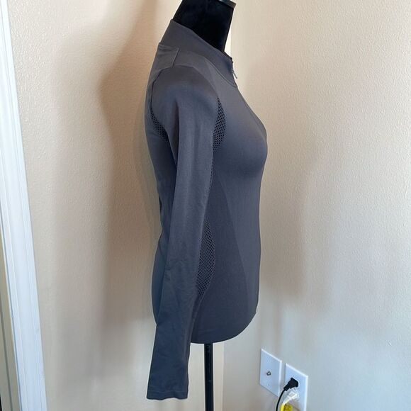 PINK grey athletic mesh jacket - Picture 6 of 8